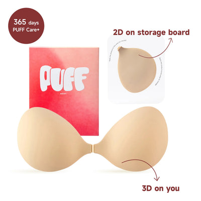 PuffLift™ Invisible Push-Up Adhesive Bra